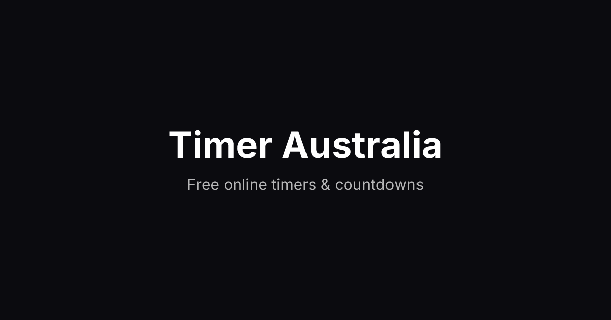 Online Timers Explained: Types & Best Uses
